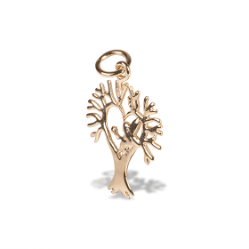 Heart tree pendant