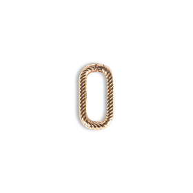 Twisted Oval Clasp