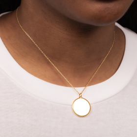 Round Locket Pendant