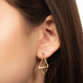 Pendientes Triangulares de Filigrana