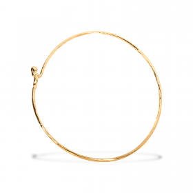 bangle Hammered oval