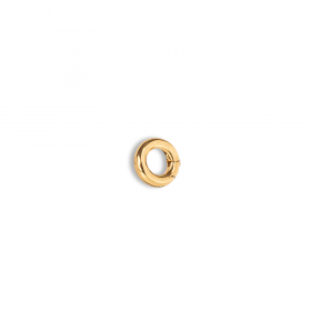 Thick carabiner ring clasp