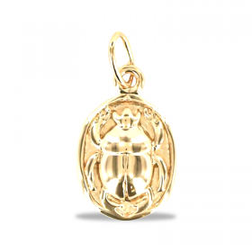 Oval scarab pendant