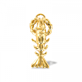 Articulated lobster pendant