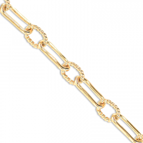 Oval chain by the meter