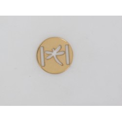 Placa  Libellule vaciada 20mm