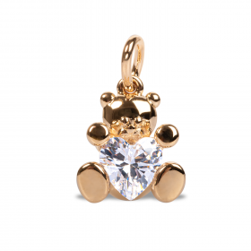Pendentif Willy - ourson CZ