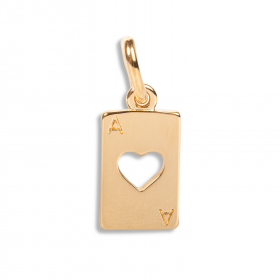 Pendentif Caterine - carte cœur