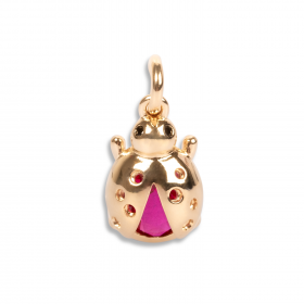 Pendentif Connie - coccinelle CZ