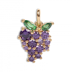 Pendentif Raima - raisins CZ