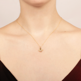 Pendentif Beya - petite abeille CZ