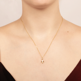 Pendentif Lyse - fleur de lys