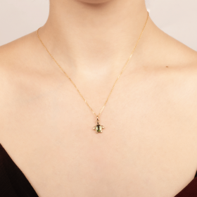 Pendentif Tony - tortue CZ