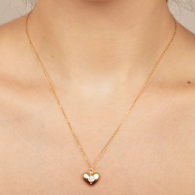 Pendentif Costonza - cœur CZ