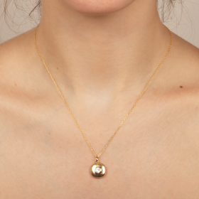 Pendentif Ova - rond CZ