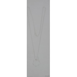 Necklace 2 rings 25 x 80