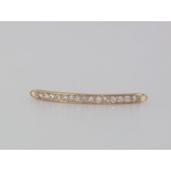 Barrette Incurvée CZ