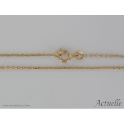 Cadena forzada lapidada 35x90