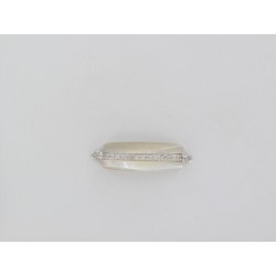 Barrette Nacre CZ