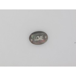 Oval love black MOP