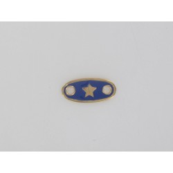 Ovalada estrella azul