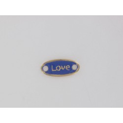 Ovalada Love azul