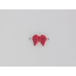 Enameled red wings
