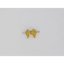 Enameled yellow wings