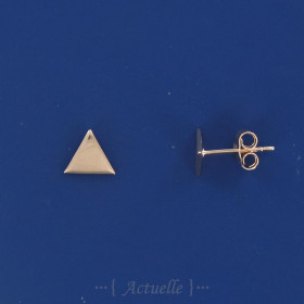 Pendientes triángulo 7 mm