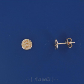 Earring Look for stars when its dark 7 mm