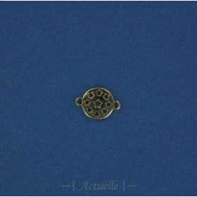 Cercle mini étoiles évidées 14mm PO