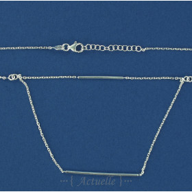 Double bar necklace 23/37mm