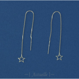 Star chain earrings GP