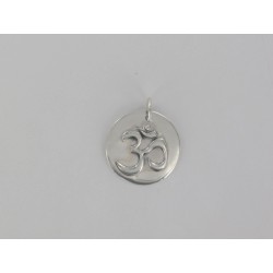 Pend. Rond Om en relief 15mm