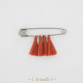 Orange tassel