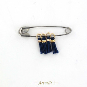Dark blue small tassel GP