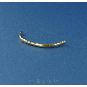 Bangle rectangle tube  4x2mm GP