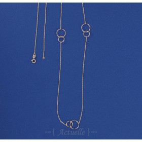 Collier 6 anneaux 25x80 PO
