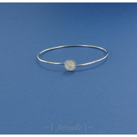 Circle CZ bangle