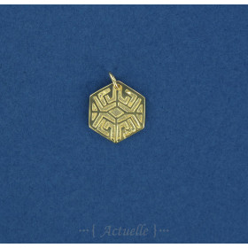 Geometric hexagon pendant GP