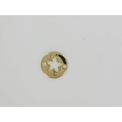 Cercle Etoile Evidée 12,5mm