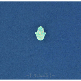 Fatma 3D imitation opale verte